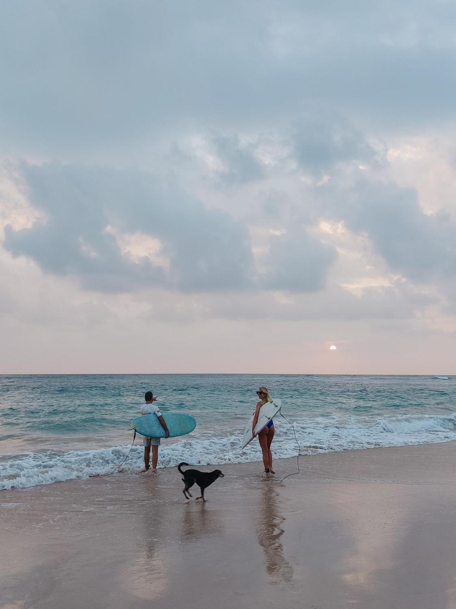 アハンガマ Gaia Ocean Surf Yogaホステル エクステリア 写真