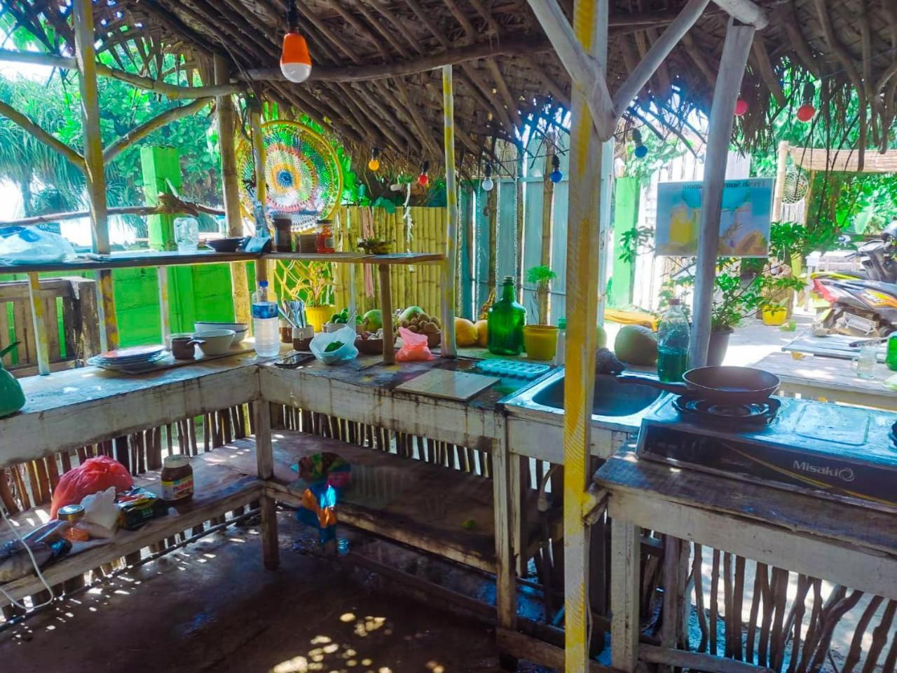 アハンガマ Gaia Ocean Surf Yogaホステル エクステリア 写真